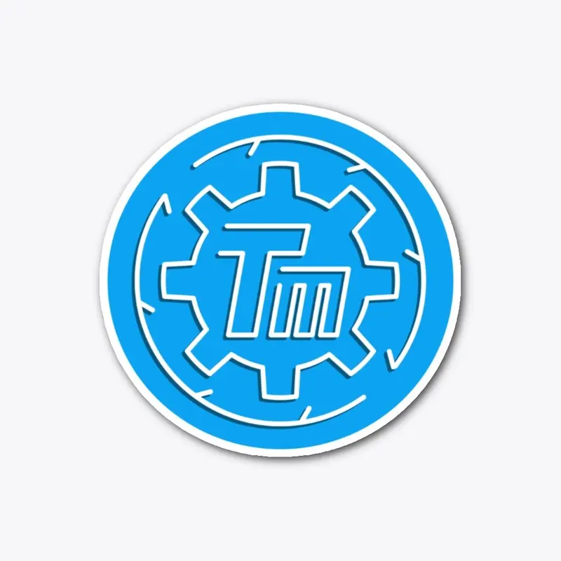 Totally Motors - Blue Cog Logo